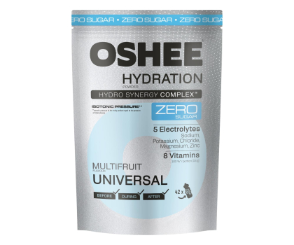 Zdrowa żywność OSHEE Proszek Hydration Zero Sugar Multifruit 630 g